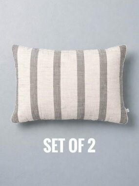 Hearth & Hand Magnolia Striped Lumbar Pillows (Set of 2)